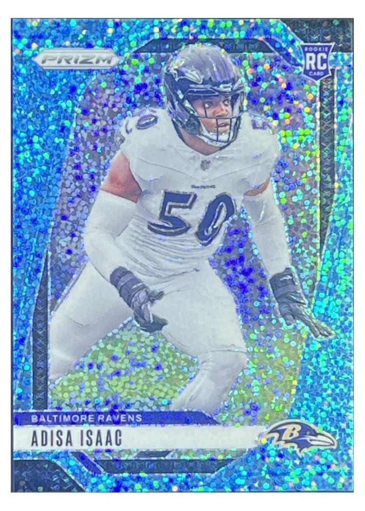 2024 Panini Prizm Base Set Adisa Isaac #302 card