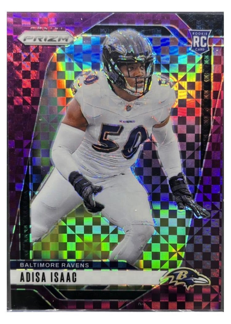 2024 Panini Prizm Base Set Adisa Isaac #302 card