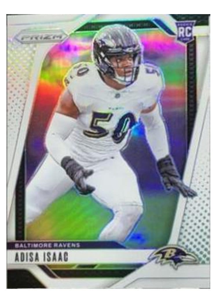 2024 Panini Prizm Base Set Adisa Isaac #302 card