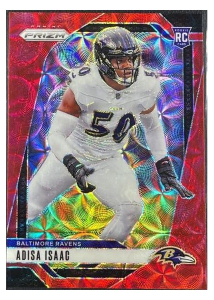 2024 Panini Prizm Base Set Adisa Isaac #302 card