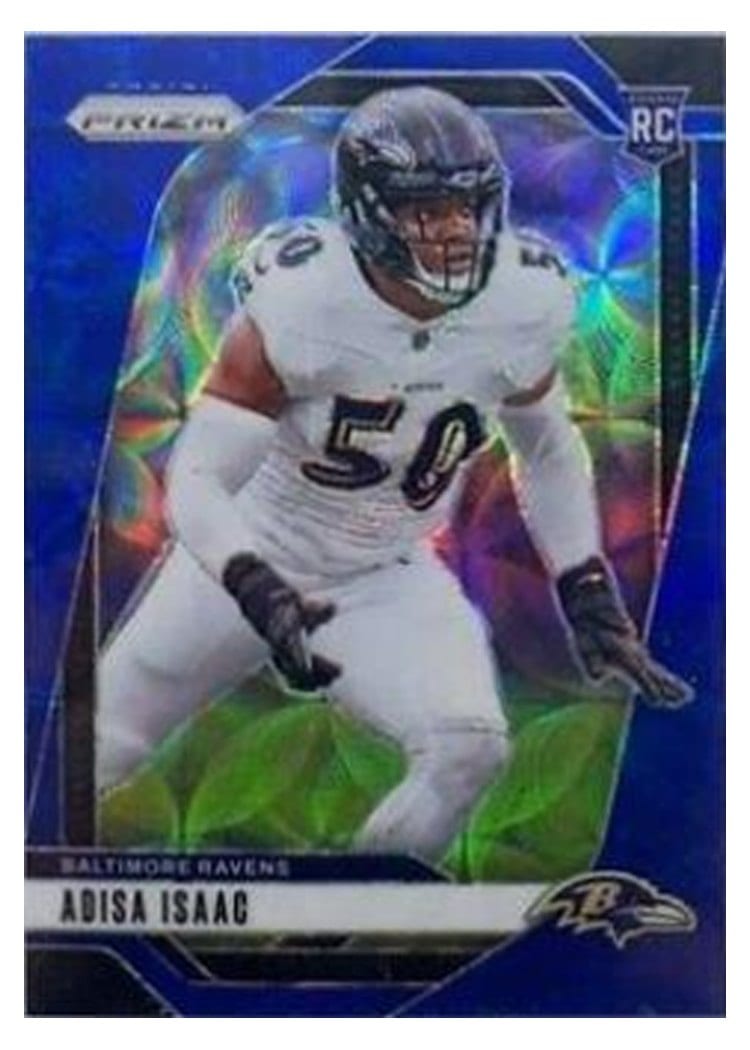 2024 Panini Prizm Base Set Adisa Isaac Choice Blue #302 card