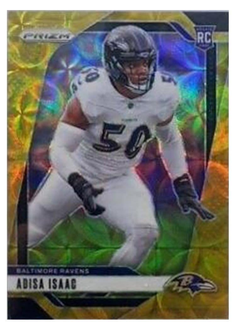 2024 Panini Prizm Base Set Adisa Isaac #302 card