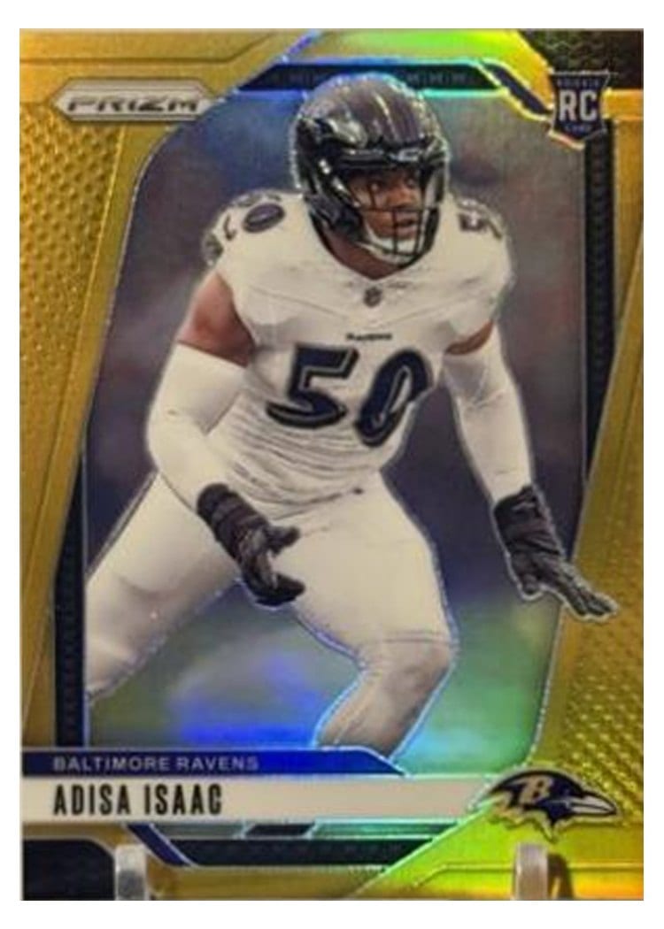 2024 Panini Prizm Base Set Adisa Isaac #302 card