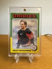 2024 Topps Heritage Real One Autograph Adley Rutschman #ROA-AR card