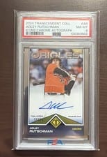2024 Topps Transcendent Collection Icon Chrome Autographs Adley Rutschman #TCBA-AR card