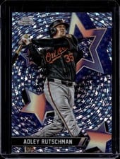 2025 Topps Cosmic Chrome StarFractor Adley Rutschman #SF-60 card