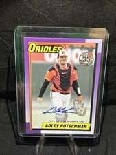 2025 Topps Update 1990 Topps Baseball Autographs Adley Rutschman #90AU-AR