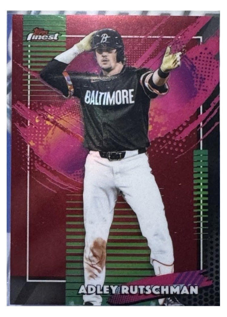 2026 Topps Finest Adley Rutschman Red X-Fractor #249 card