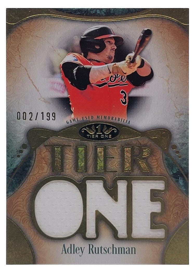 2026 Topps Tier One Tier One Relics Die-Cut Adley Rutschman #T1RD-AR card