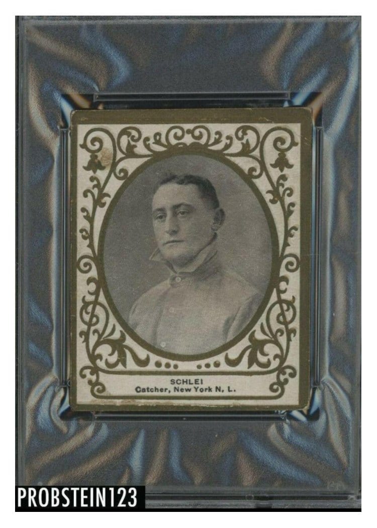 1909 T204 Ramly Admiral Schlei card