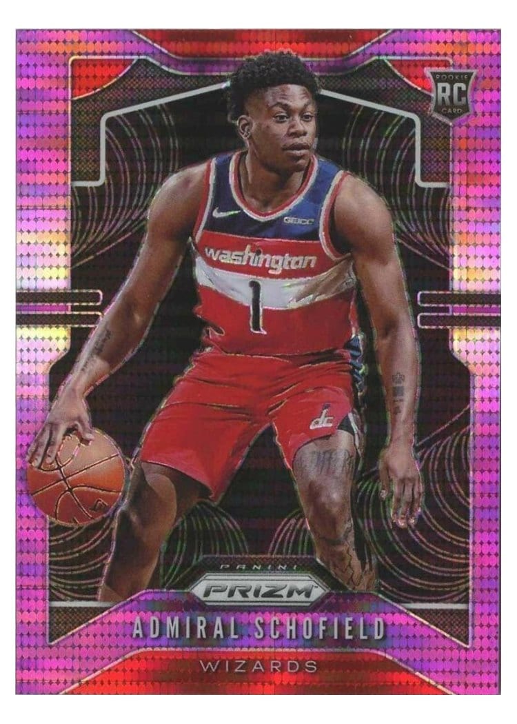 2019-20 Panini Prizm Base Set Admiral Schofield #280 card