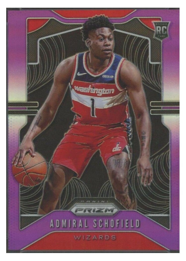 2019-20 Panini Prizm Base Set Admiral Schofield #280 card