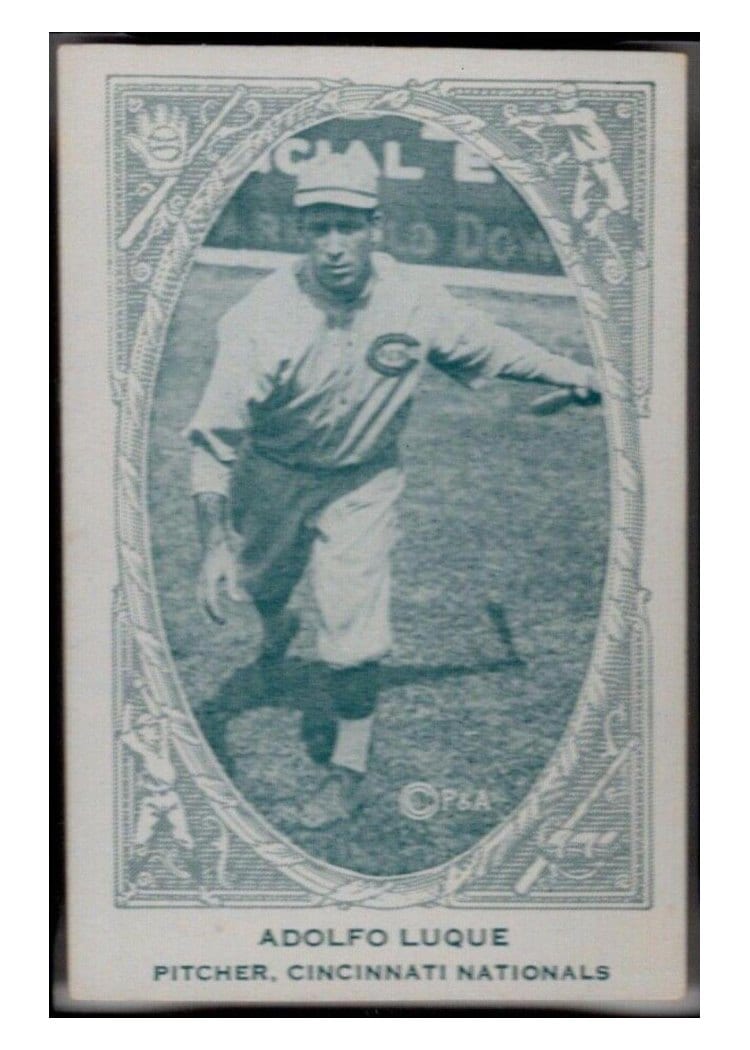 1922 E120 American Caramel Adolfo Luque card