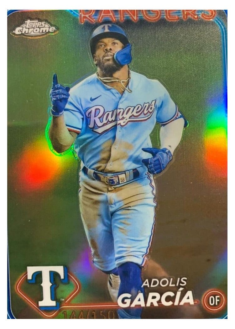 2024 Topps Chrome Adolis Garcia #114 card