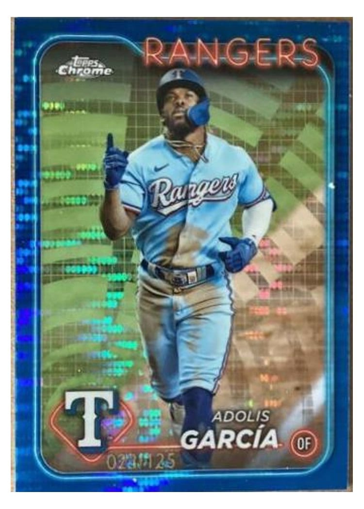 2024 Topps Chrome Adolis Garcia #114 card