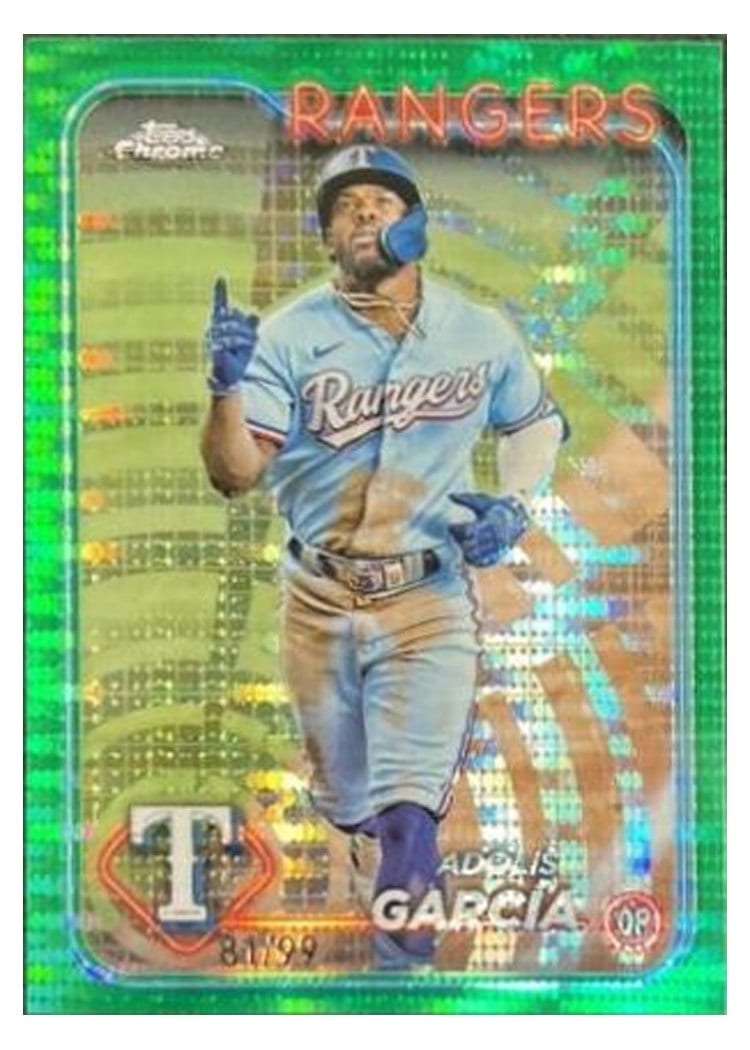 2024 Topps Chrome Adolis Garcia #114 card