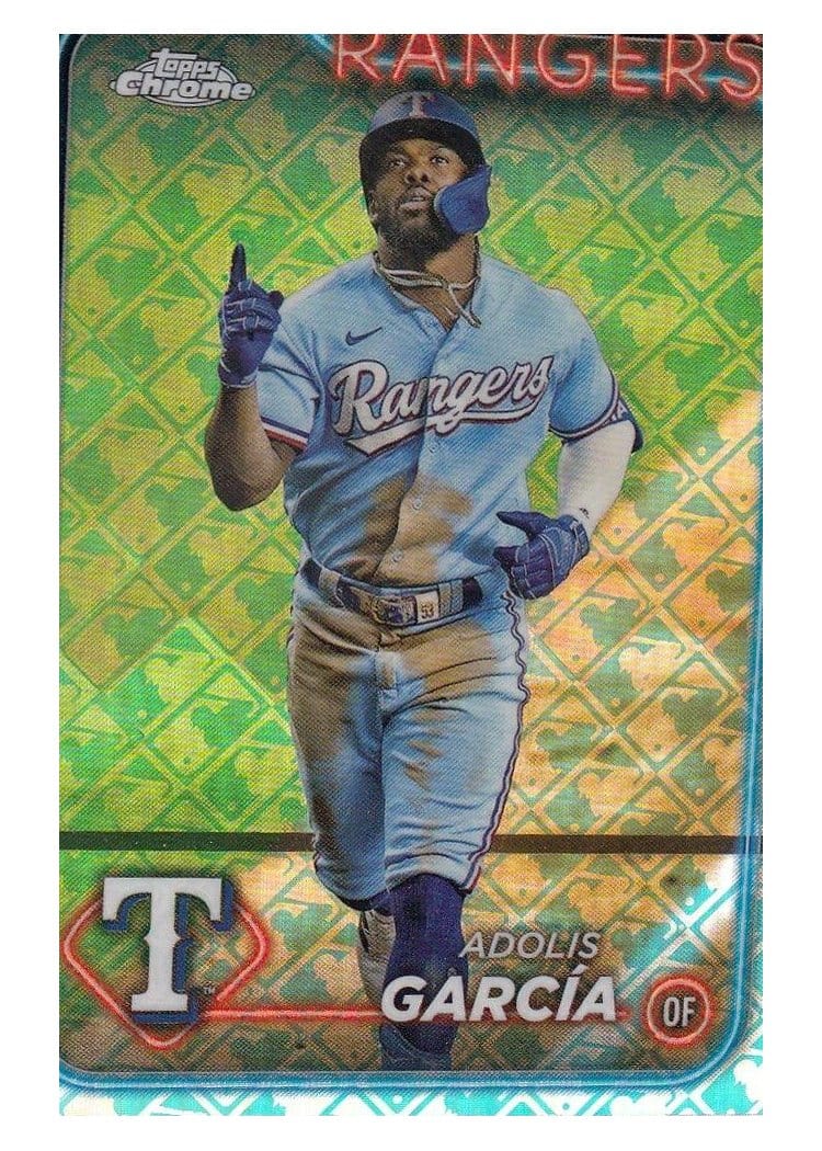 2024 Topps Chrome Adolis Garcia #114 card