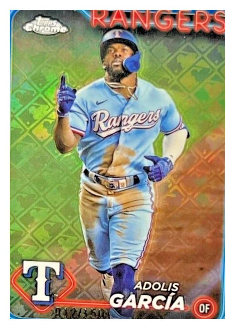 2024 Topps Chrome Adolis Garcia #114 card