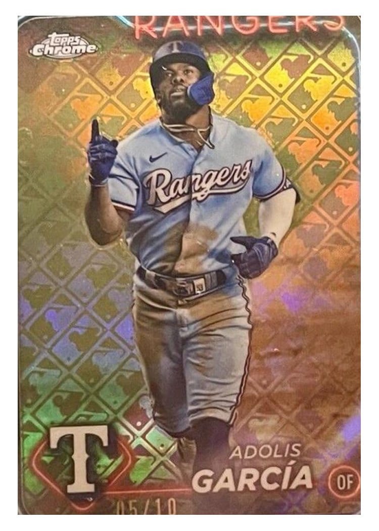 2024 Topps Chrome Adolis Garcia #114 card