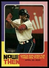 2024 Topps Heritage Now and Then Adolis García #NAT-15 card