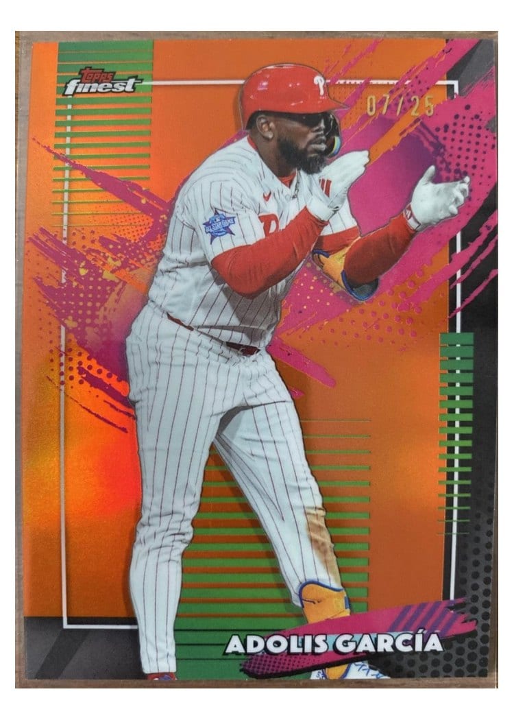 2026 Topps Finest Adolis Garcia #256 card