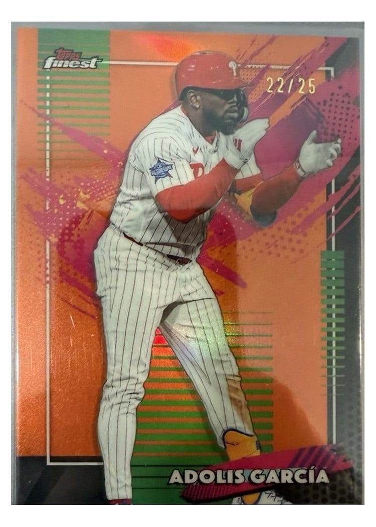 2026 Topps Finest Adolis Garcia #256 card