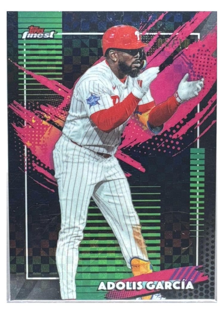 2026 Topps Finest Adolis Garcia #256 card