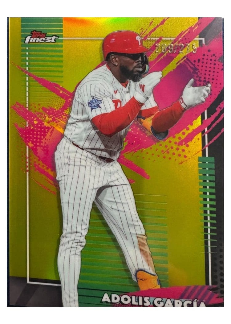 2026 Topps Finest Adolis Garcia #256 card