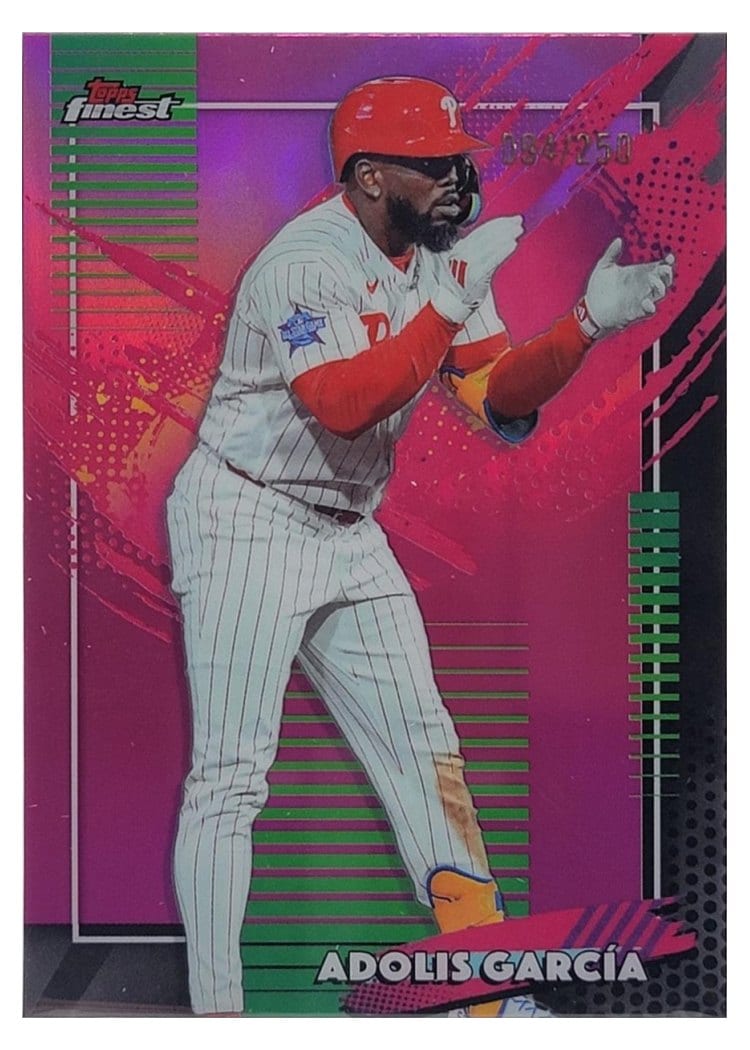 2026 Topps Finest Adolis Garcia #256 card