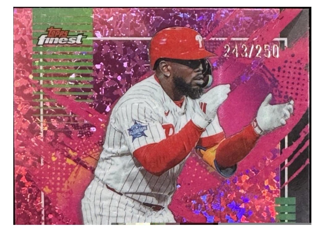 2026 Topps Finest Adolis Garcia #256 card