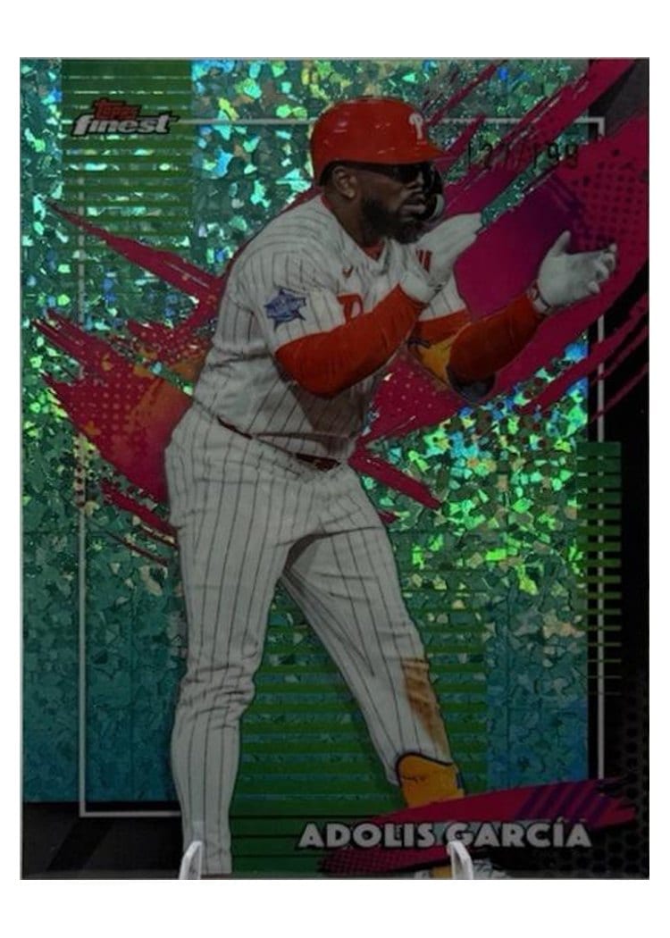 2026 Topps Finest Adolis Garcia #256 card