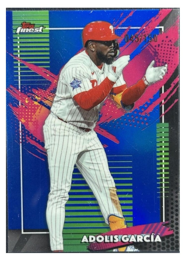 2026 Topps Finest Adolis Garcia #256 card