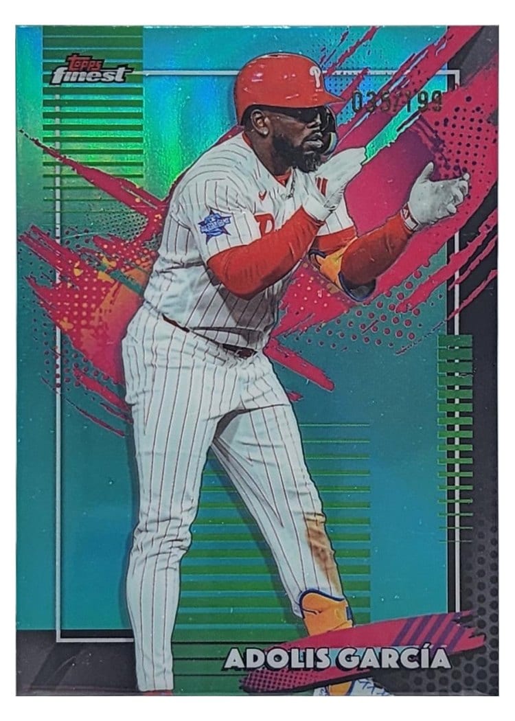 2026 Topps Finest Adolis Garcia #256 card