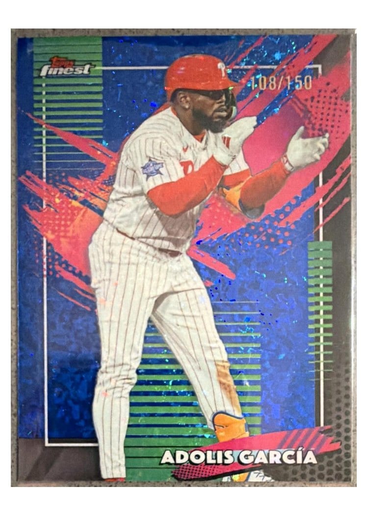 2026 Topps Finest Adolis Garcia #256 card