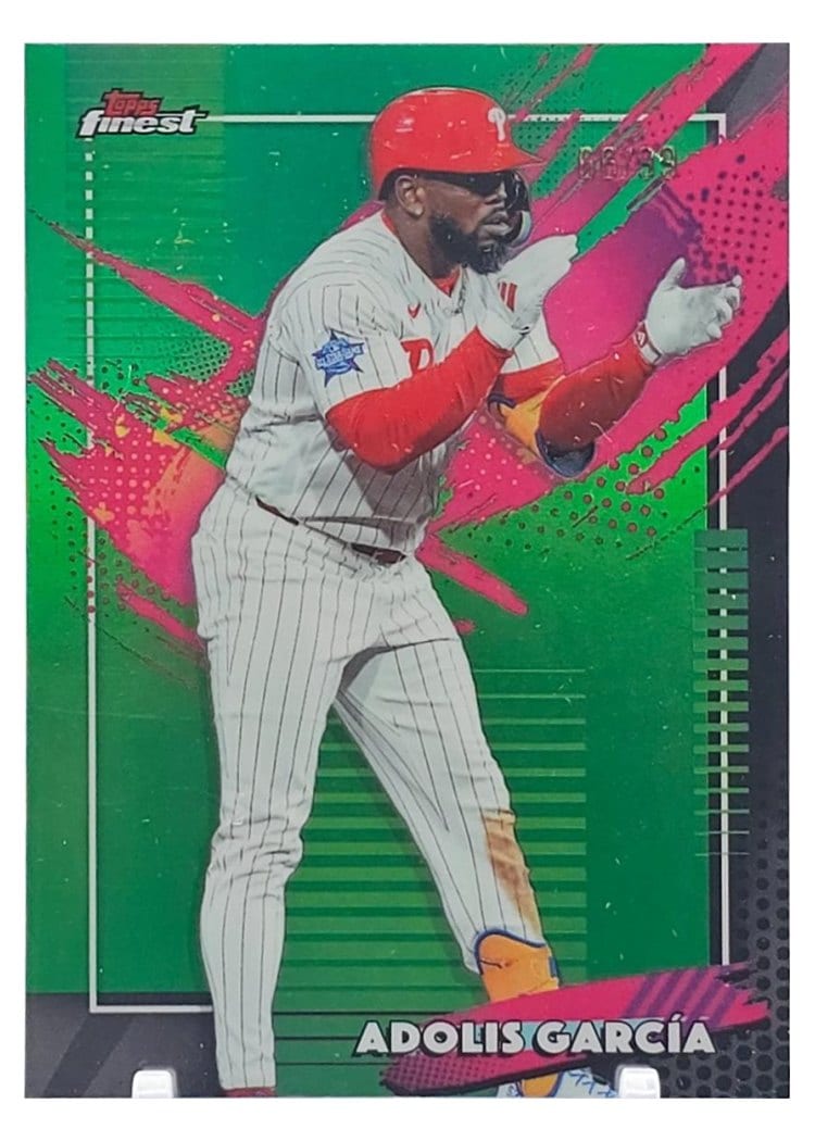 2026 Topps Finest Adolis Garcia #256 card