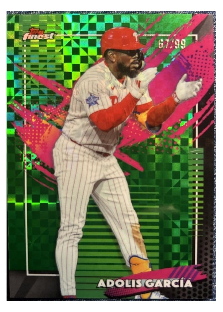 2026 Topps Finest Adolis Garcia #256 card