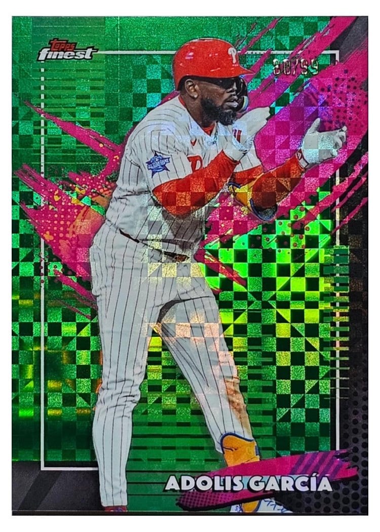 2026 Topps Finest Adolis Garcia #256 card