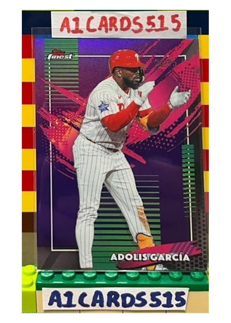 2026 Topps Finest Adolis Garcia #256 card