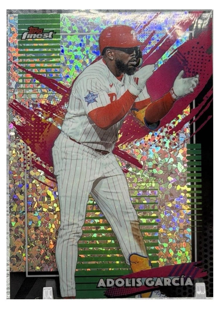 2026 Topps Finest Adolis Garcia #256 card