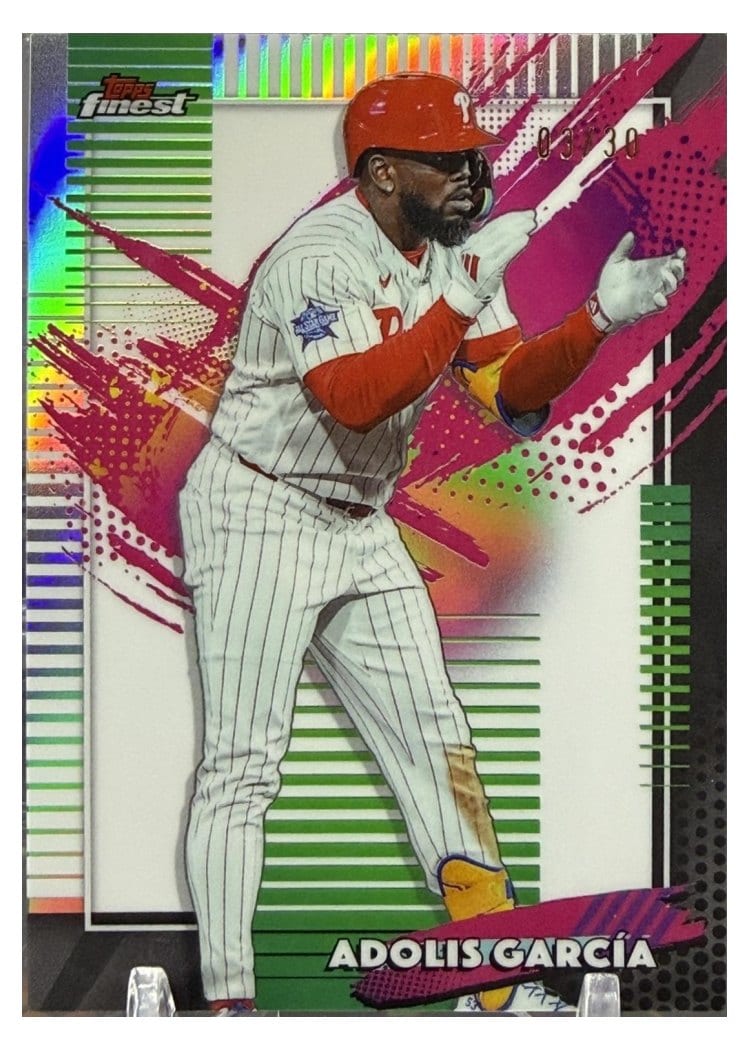 2026 Topps Finest Adolis Garcia #256 card