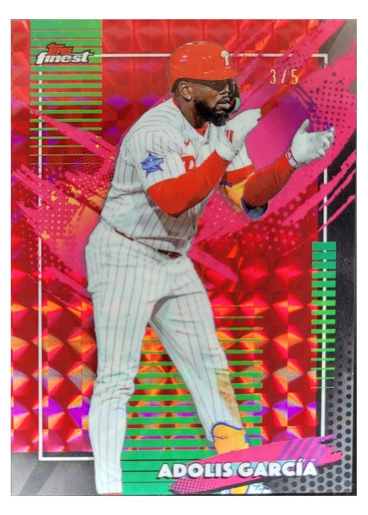 2026 Topps Finest Adolis Garcia #256 card