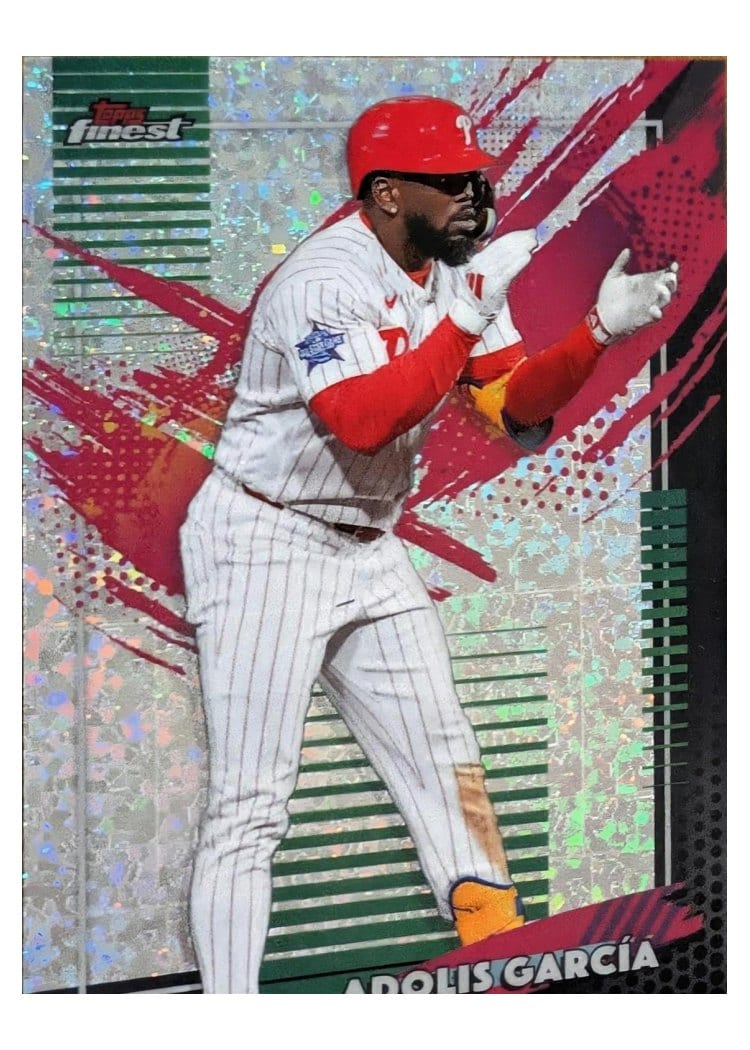 2026 Topps Finest Adolis Garcia #256 card