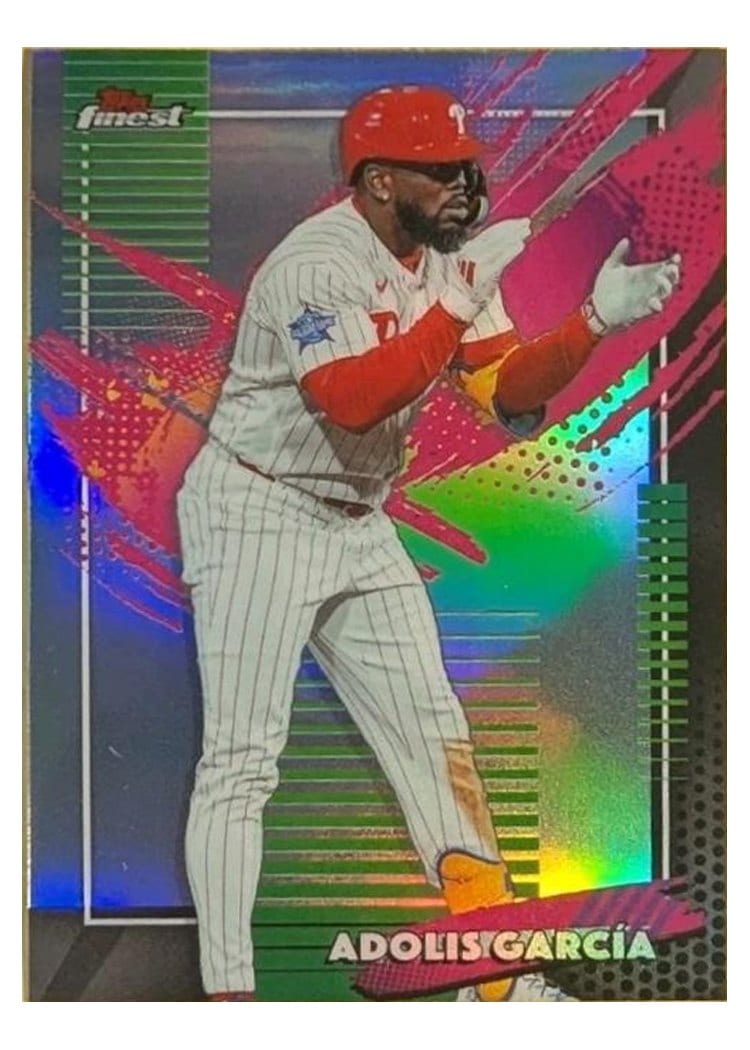 2026 Topps Finest Adolis Garcia #256 card