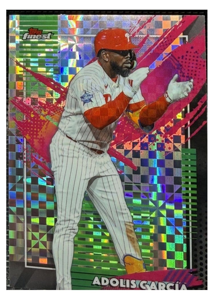 2026 Topps Finest Adolis Garcia #256 card