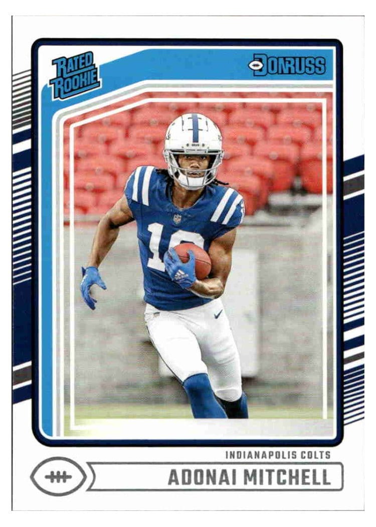 2024 Donruss Base Set Adonai Mitchell #343 card