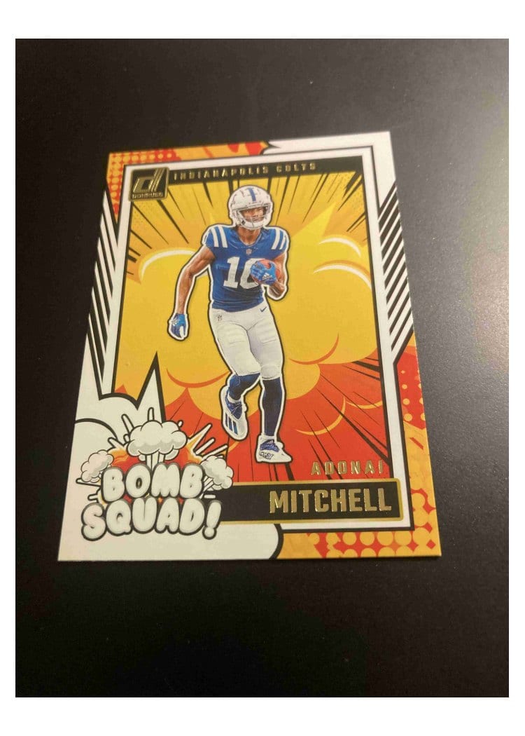 2024 Donruss Bomb Squad Adonai Mitchell #9 card