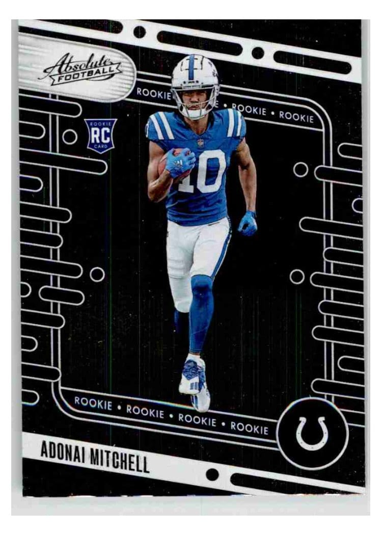 2024 Panini Absolute Base Set Adonai Mitchell #151 card