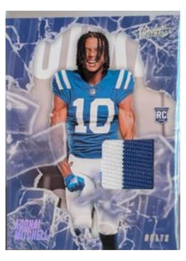 2024 Panini Absolute Rookie Force Adonai Mitchell #RF-AML card