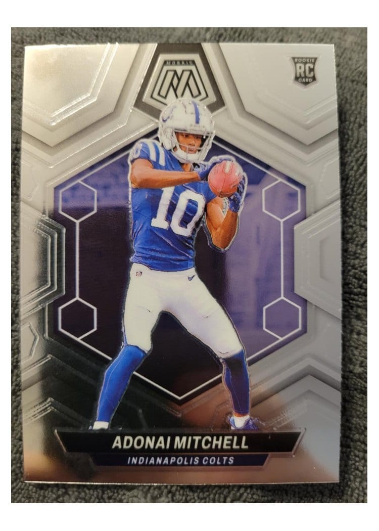 2024 Panini Mosaic Base Set Adonai Mitchell #350 card