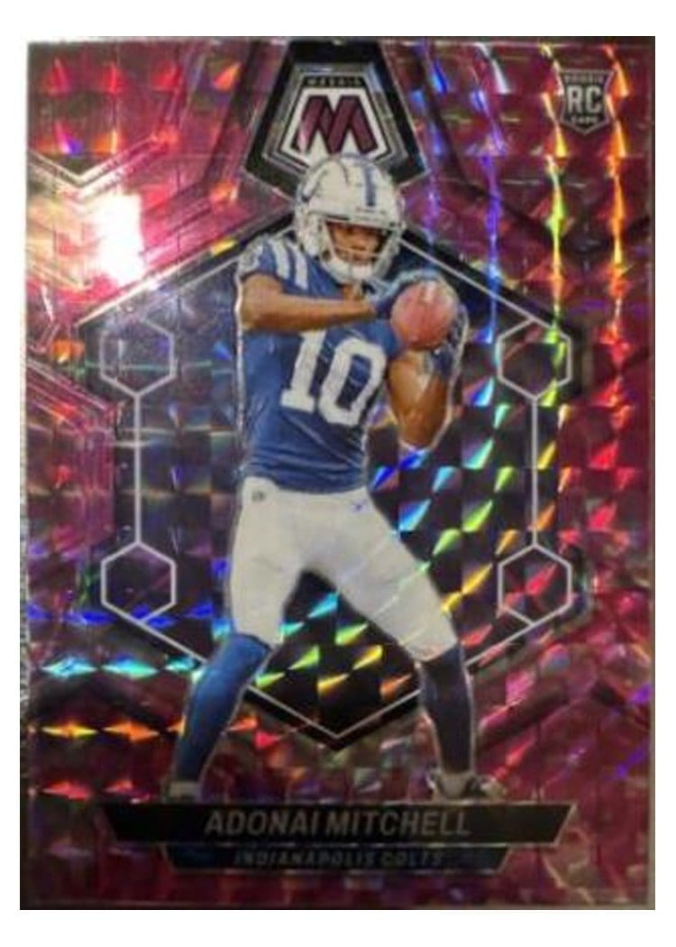 2024 Panini Mosaic Base Set Adonai Mitchell #350 card